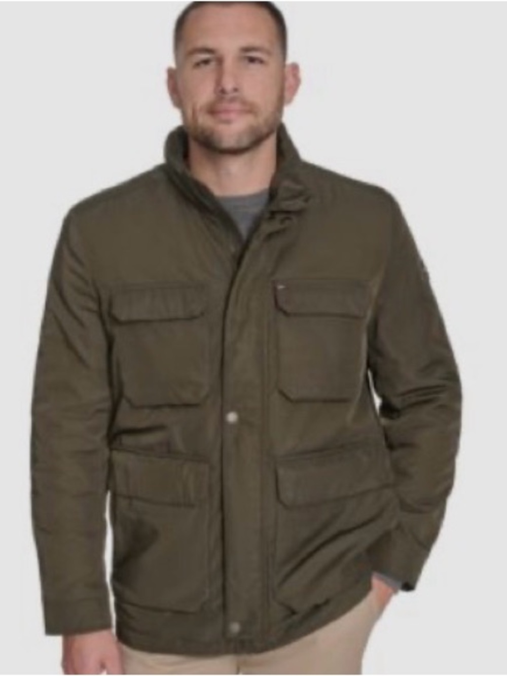 Olive Utility Jacket Like New Gap - size Small